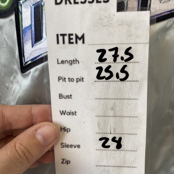 Walt Disney Imagineering Exclusive Large Mickey Disco Silver Varsity Jacket NWT - Picture 14 of 14